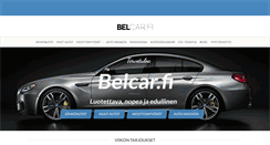 Desktop Screenshot of belcar.fi